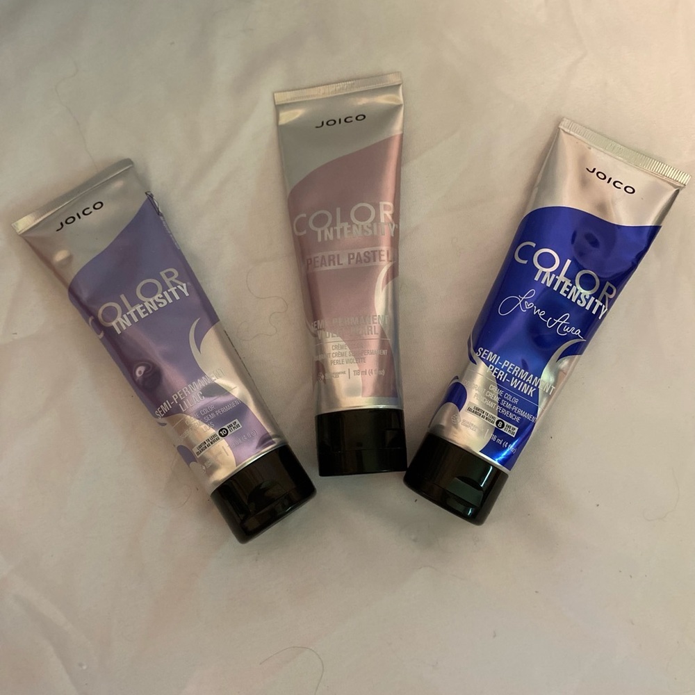 3 Semi permanent hair dyes joico